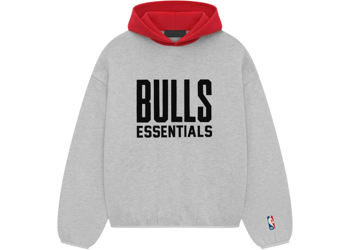 Fear of God Essentials Bulls Hoodie Light Heather Grey