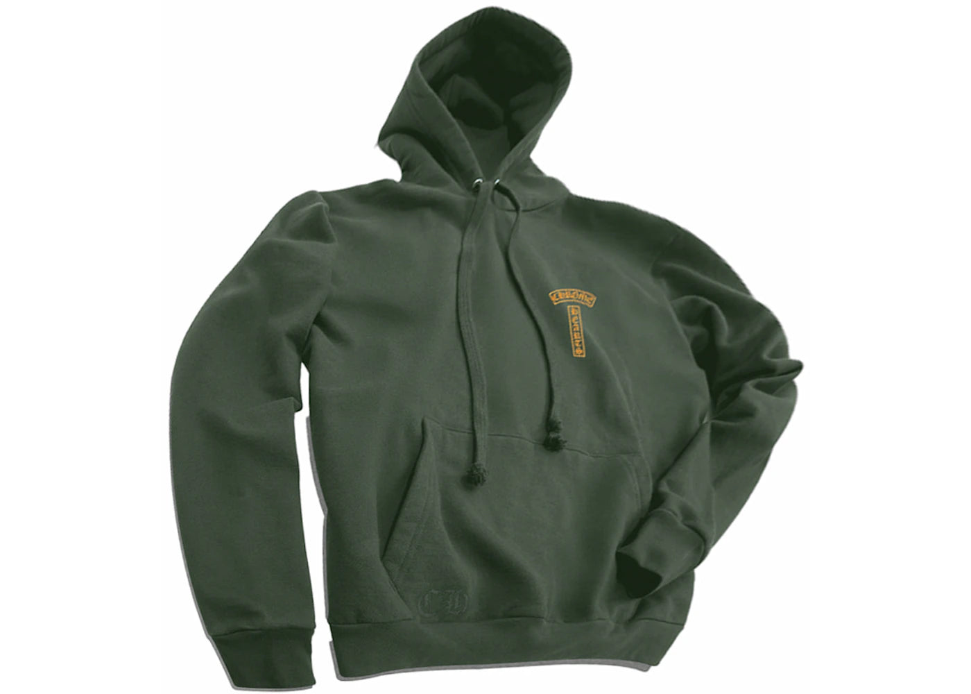 Chrome Hearts Green Hoodie Green/Orange