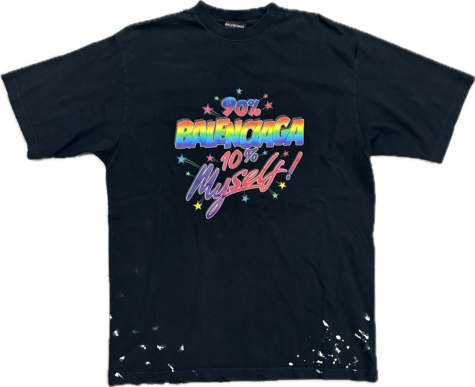 90/10 VINTAGE JERSEY BLACK - BLACK