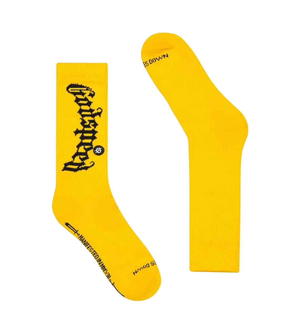 Godspeed Og Logo Sock Yellow 