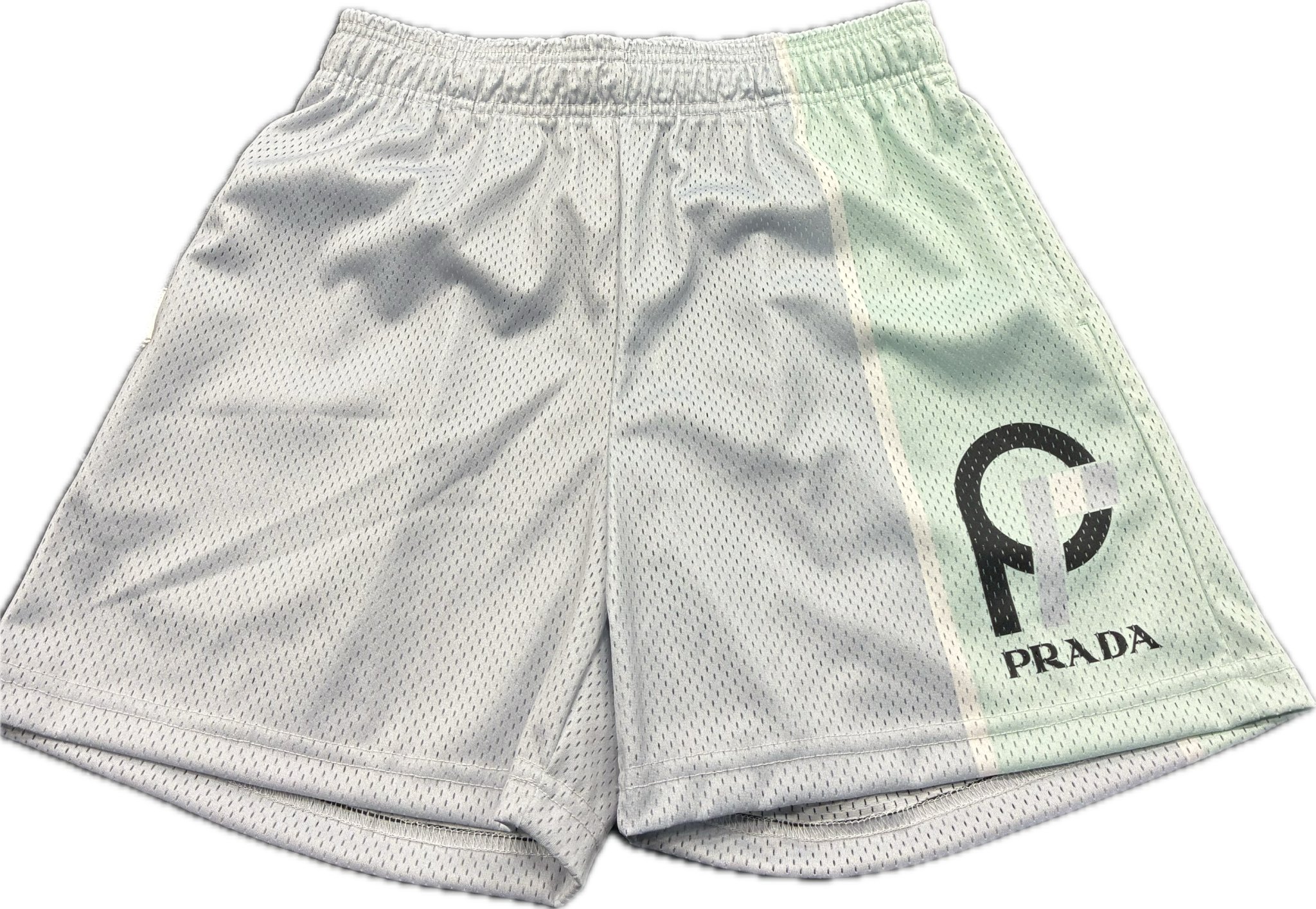 Bravest Studios Gray Prada Shorts