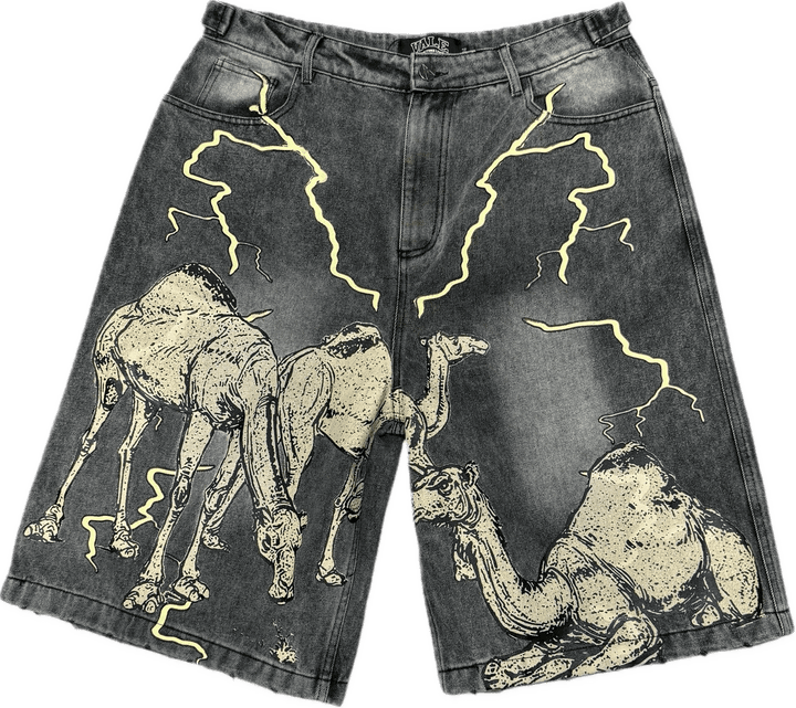 Vale Black Camel Lightning Jorts