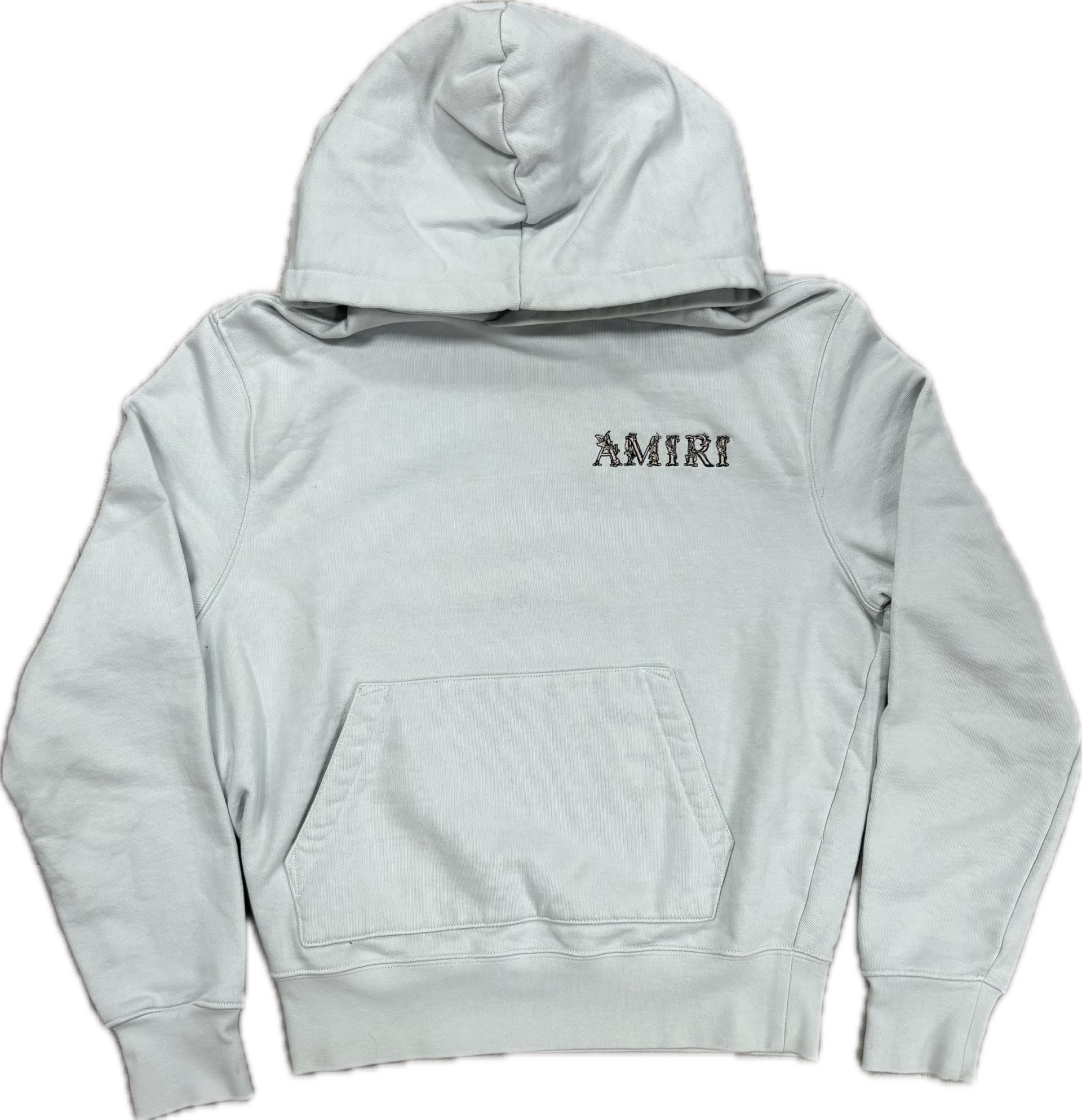 AMIRI HOODIE GREY/BLUE