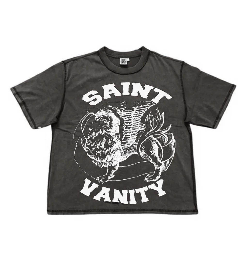 Saint Vanity Green Dissolve Griffen Tee