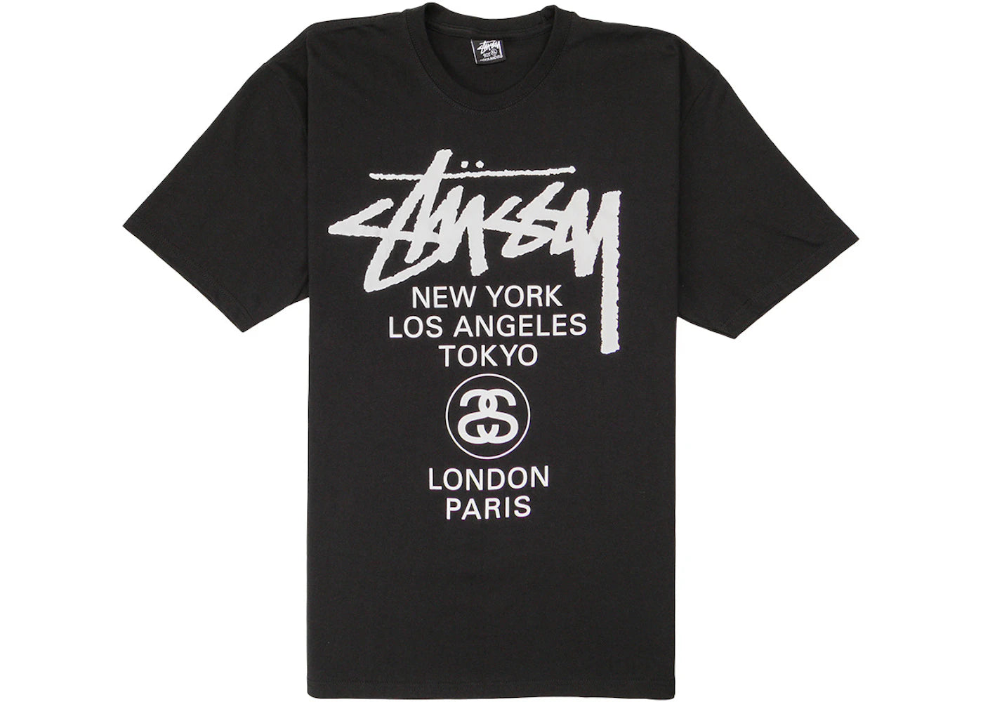 Stussy World Tour T-shirt Black