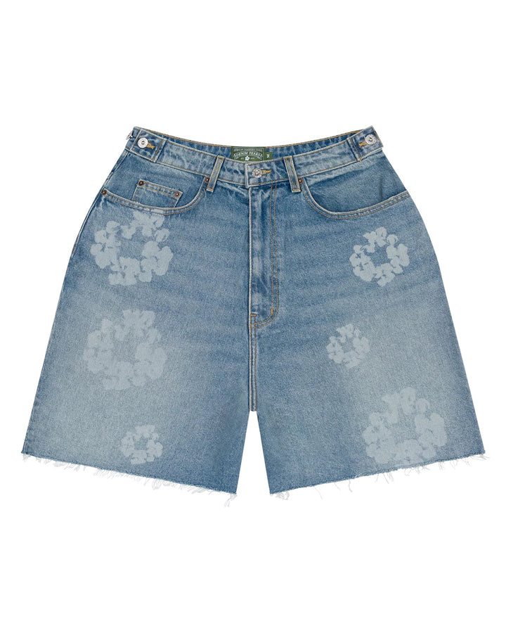 Denim Tears Laser Wreath Denim Short
