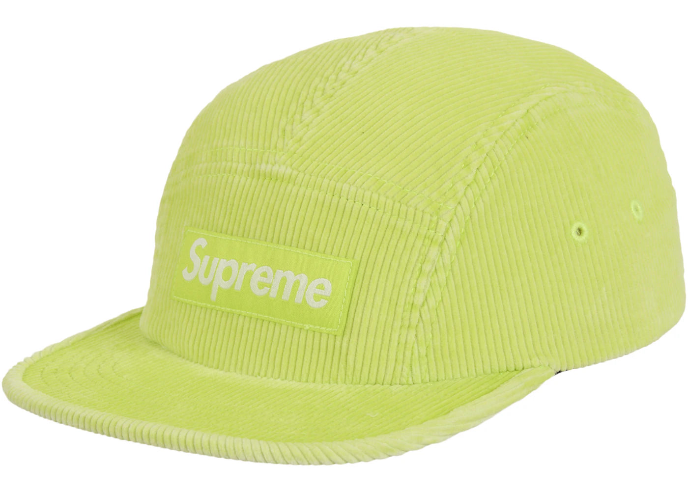 Supreme Corduroy Camp Cap (SS25) Bright Green