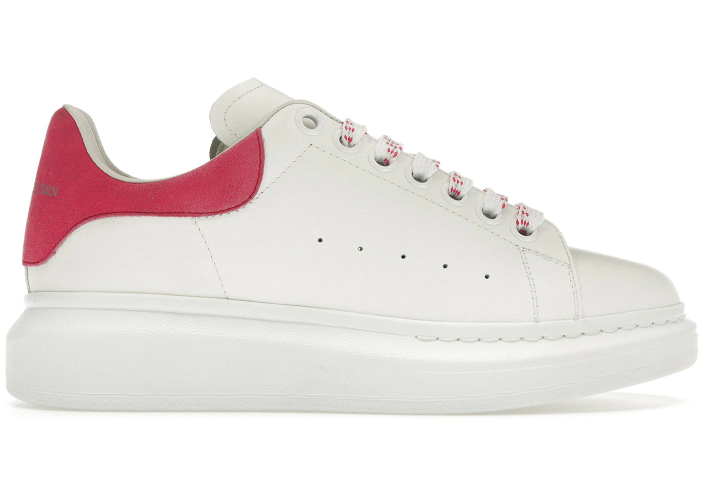 Alexander McQueen Oversized White Peony Pink (Women's)