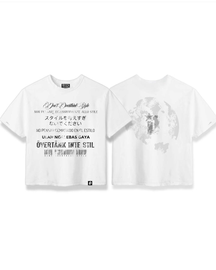 DOS GLOBAL S/S TEE WHITE