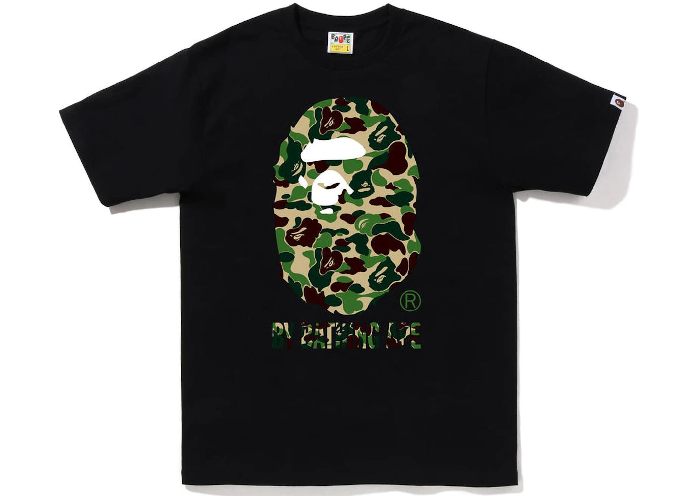 BAPE ABC Camo By Bathing Ape Tee Black/Green