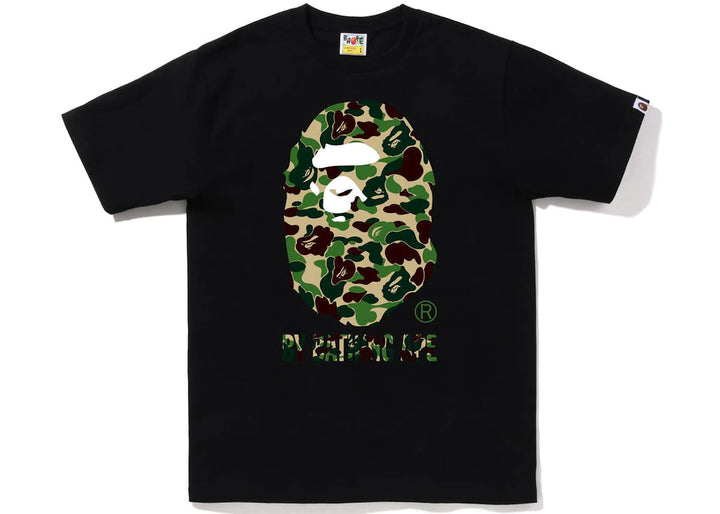 BAPE ABC Camo By Bathing Ape Tee Black/Green