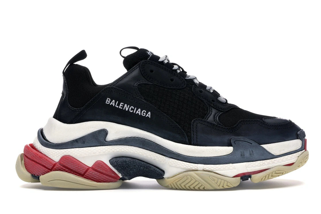 Balenciaga Triple S Black White Red (2018 Reissue)