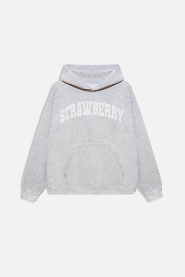 Strawberry Brand Heather Grey Hoodie