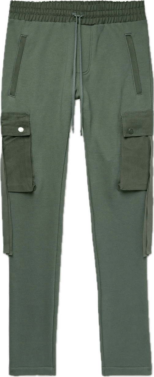 AMIRI -Jersey Cargo Sweatpants - Green