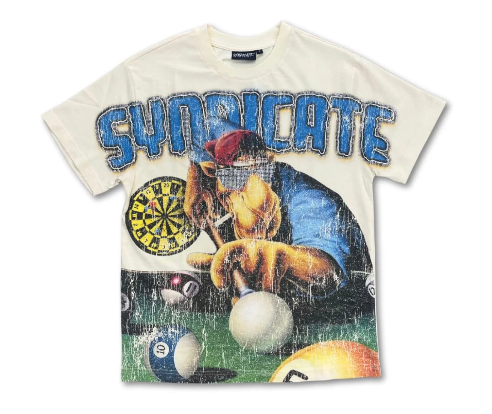 Syndicate 8 Ball Cream Tee