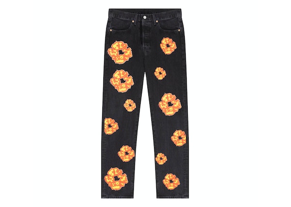 Denim Tears x Offset 501 Jeans Black