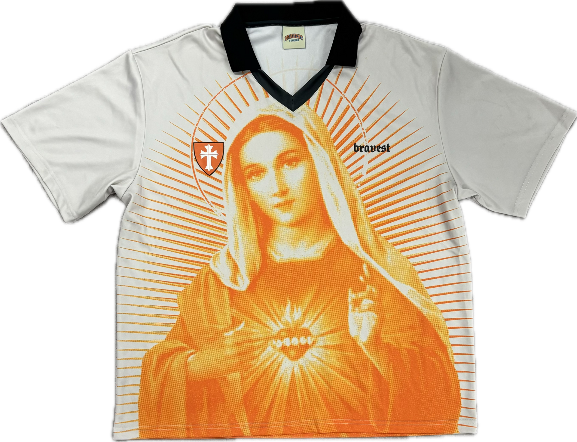BRAVEST SAINT SOCCER JERSEY - ORANGE