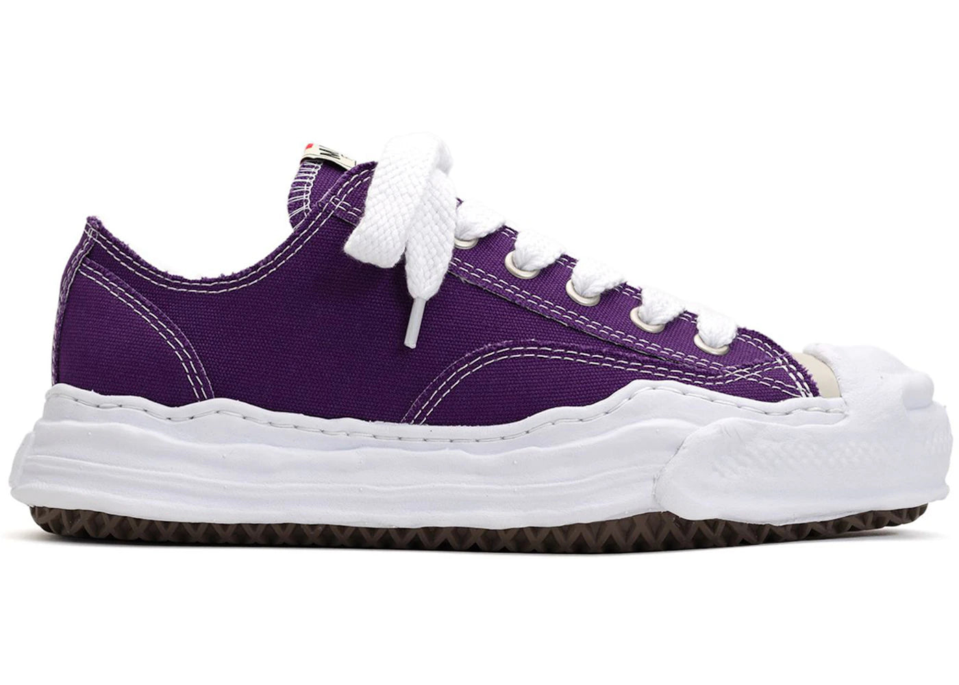 Maison Mihara Yasuhiro Hank OG Sole Canvas Low Purple
