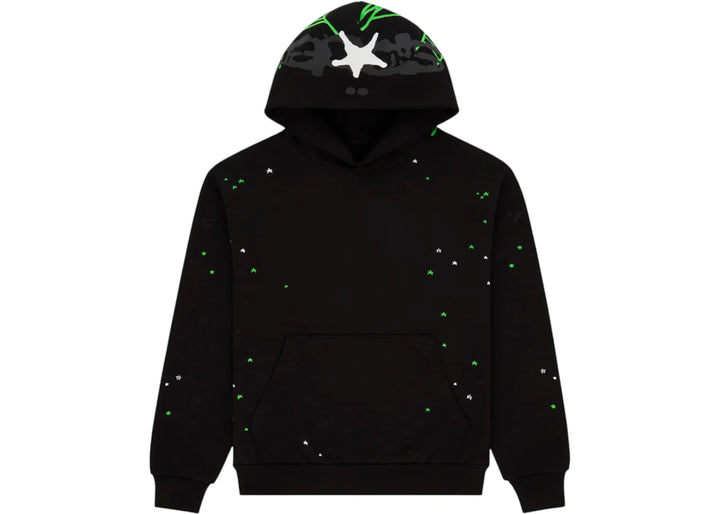 Sp5der Heavy Web Hoodie (FW25) Black