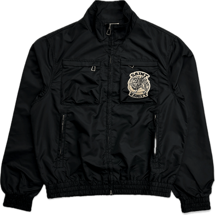 Saint Vanity Cargo Nylon Jacket Black