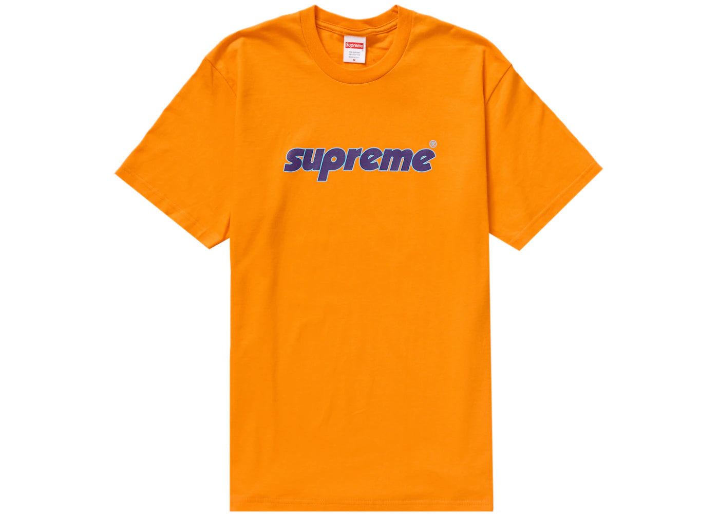 Supreme Pinline Tee Orange