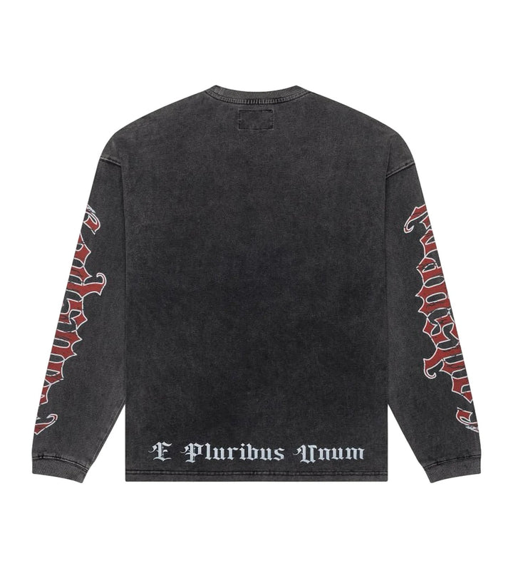 Godspeed Balaclava Szn L/S Tee Washed Grey