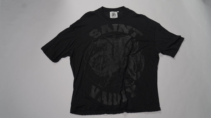 SAINT VANITY GRIFFIN TEE BLACK