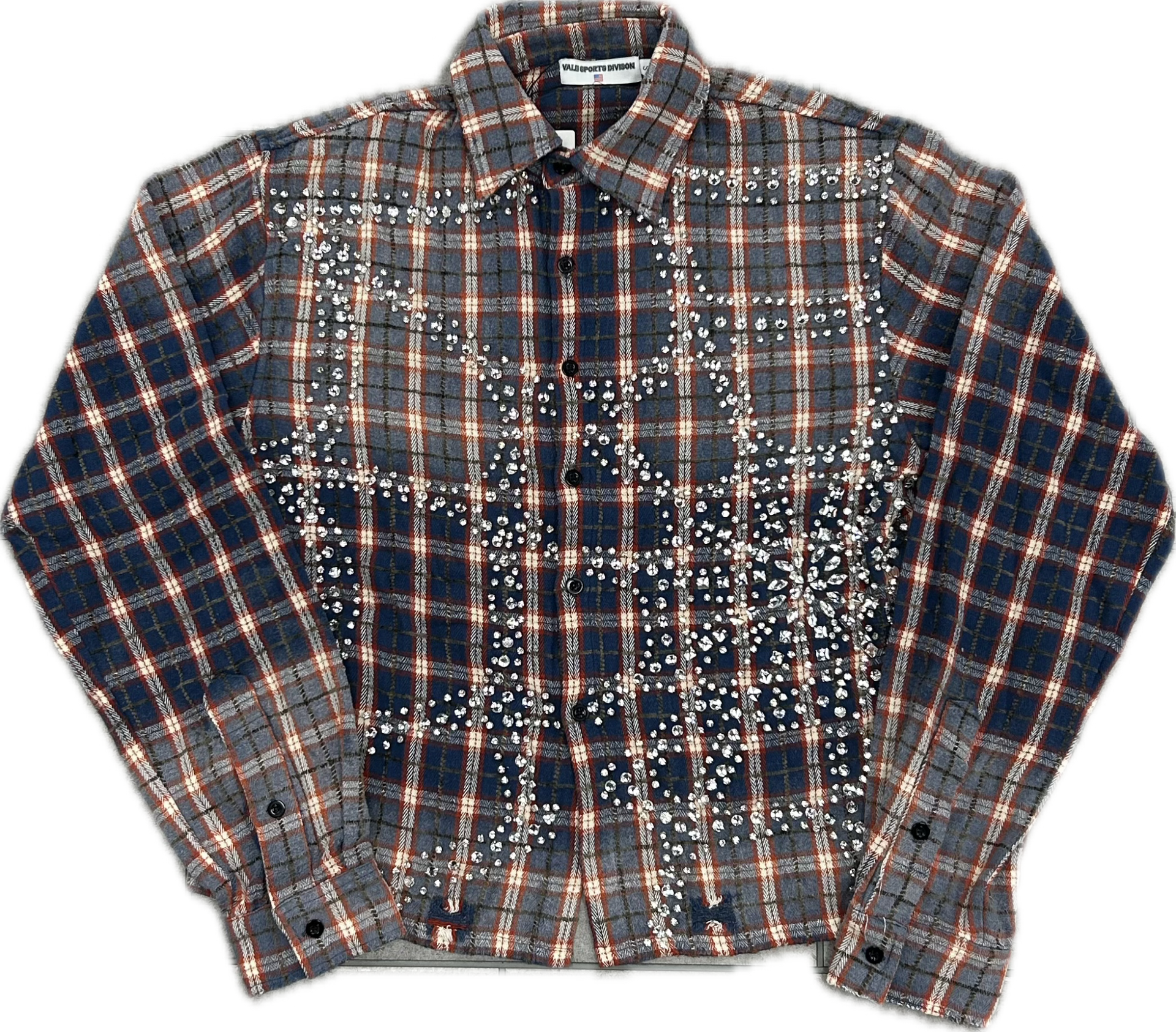 Vale American Cup Navy Diamond Flannel