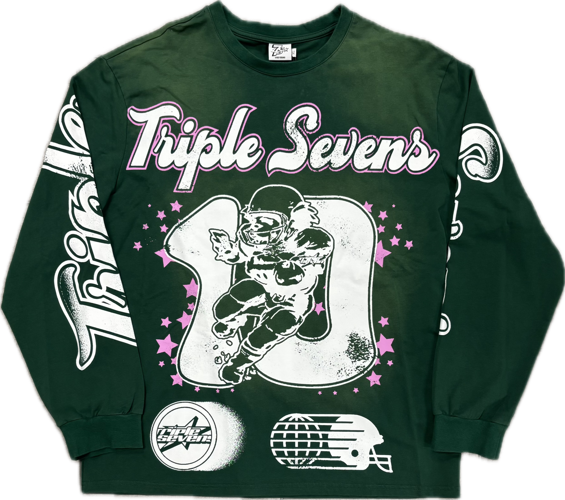 TRIPLE SEVEN GREEN L/S