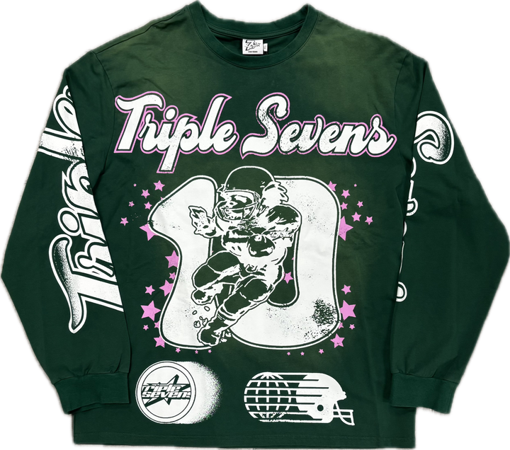 TRIPLE SEVEN GREEN L/S