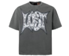 Lost intricacy Outline tee grey