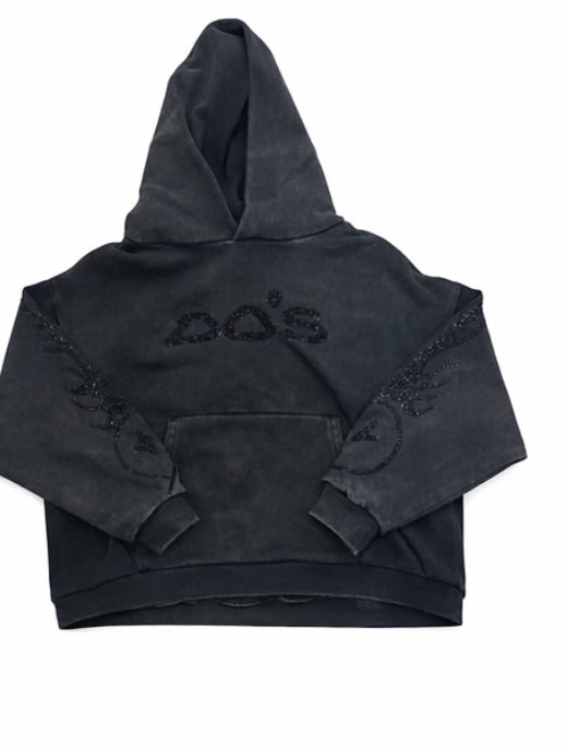 Dos Black Hoodie 