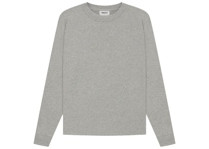 Fear of God Essentials Long Sleeve T-Shirt Dark Heather Oatmeal