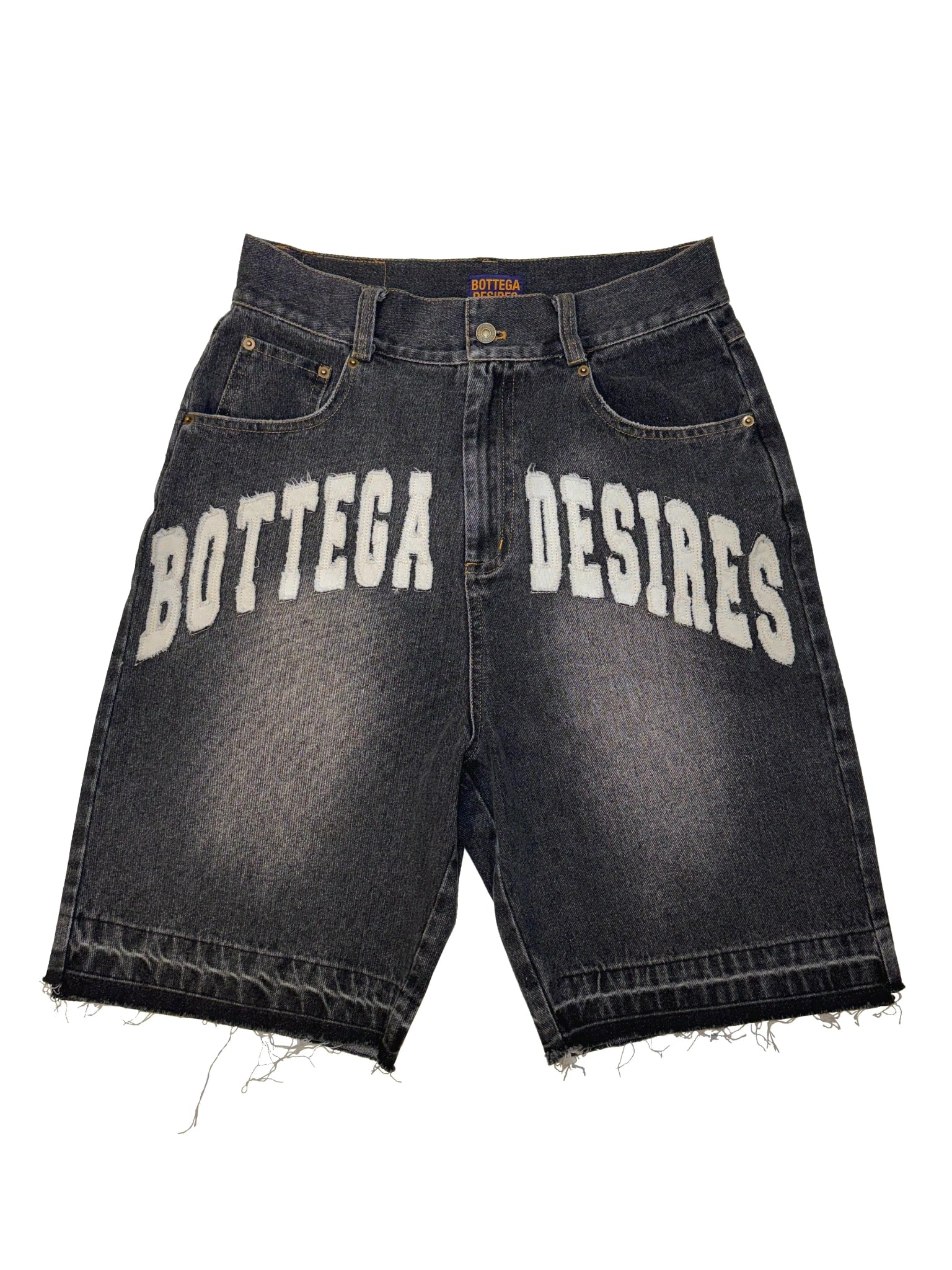 Bottega Desires Denim Shorts Black