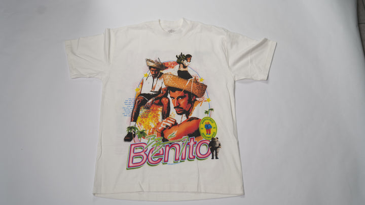 BAD BUNNY VINTAGE TEE WHITE