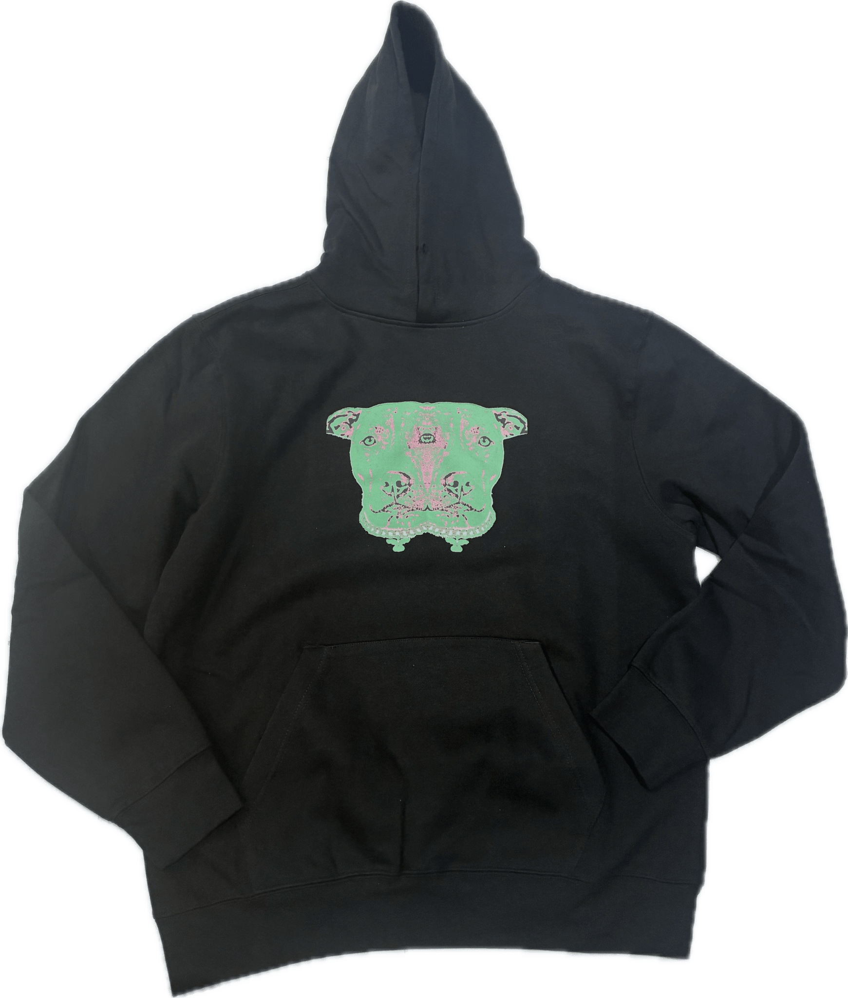 Vette My Dawg Hoodie Black / Green 