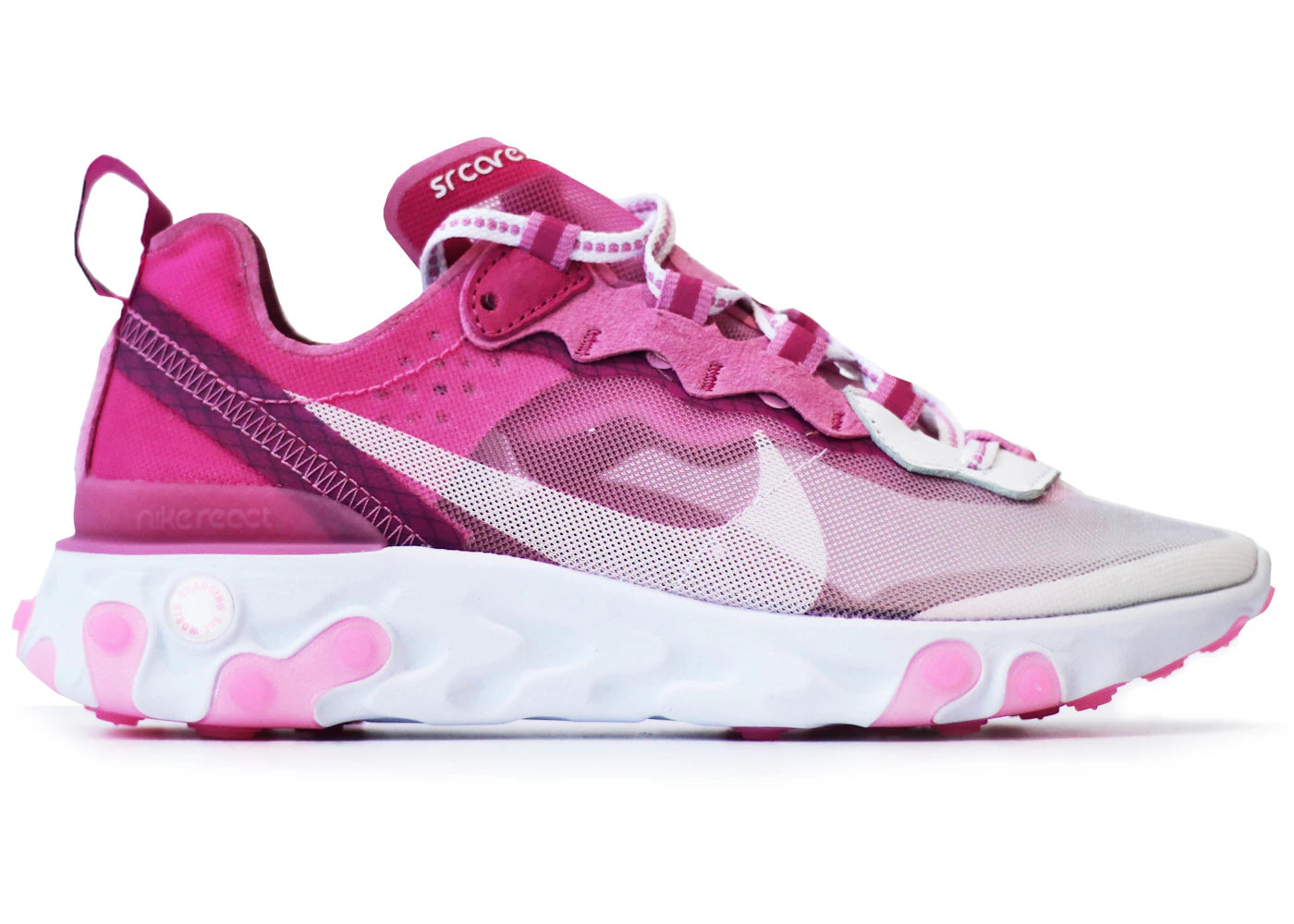 Nike React Element 87 Sneakerroom Breast Cancer Awareness White