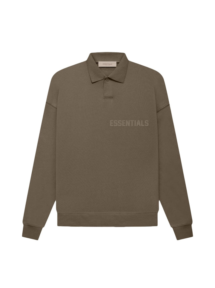 Fear of God Essentials LS Polo Wood