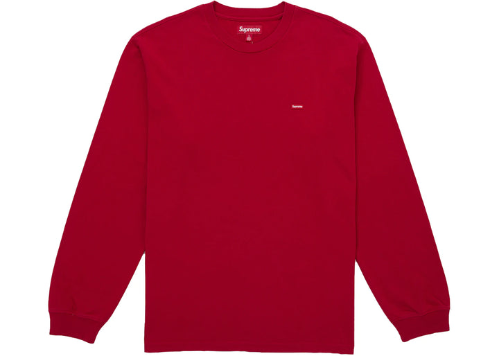 Supreme Small Box L/S Tee (FW25) Red