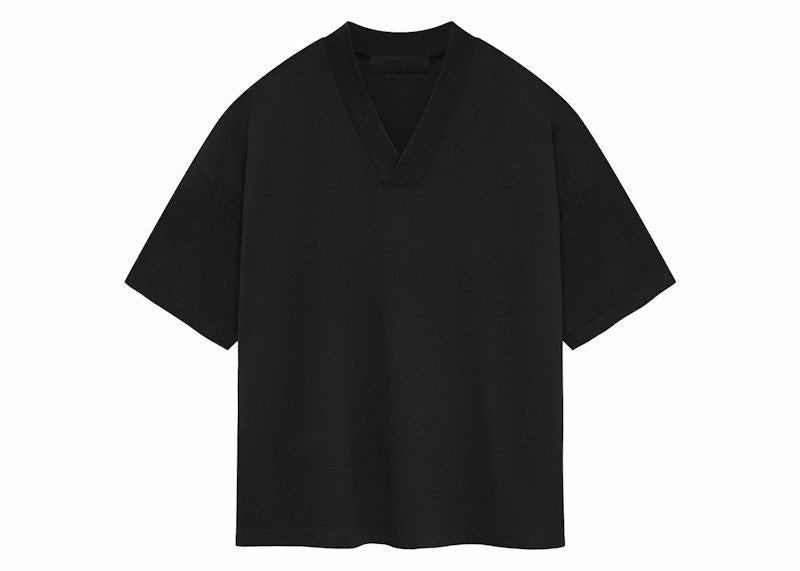 Fear of God Essentials V-Neck Tee Jet Black