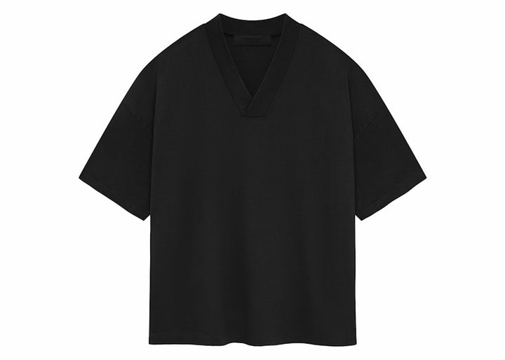 Fear of God Essentials V-Neck Tee Jet Black