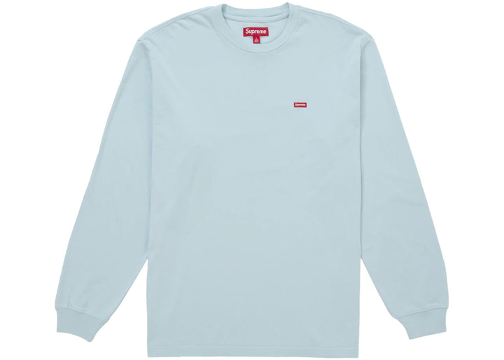 Supreme Small Box L/S Tee (FW25) Light Blue