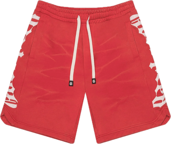Godspeed CourtSide Shorts (Red Tie-Dye)