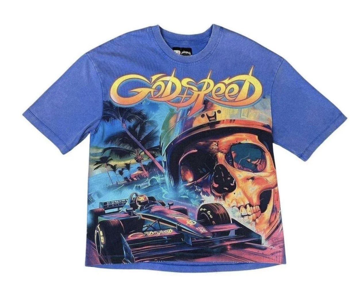 Godspeed F1 Dreams Blue Tee