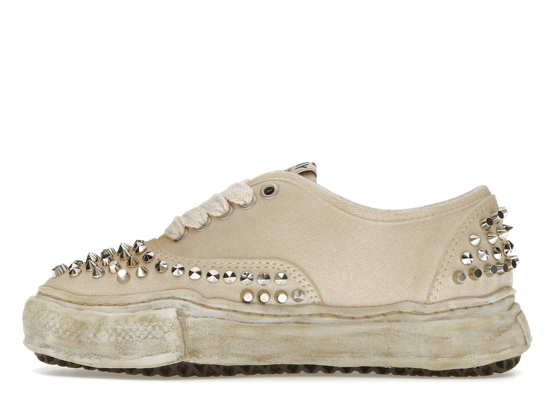 Maison Mihara Yasuhiro Baker OG Sole Studded Canvas Low White