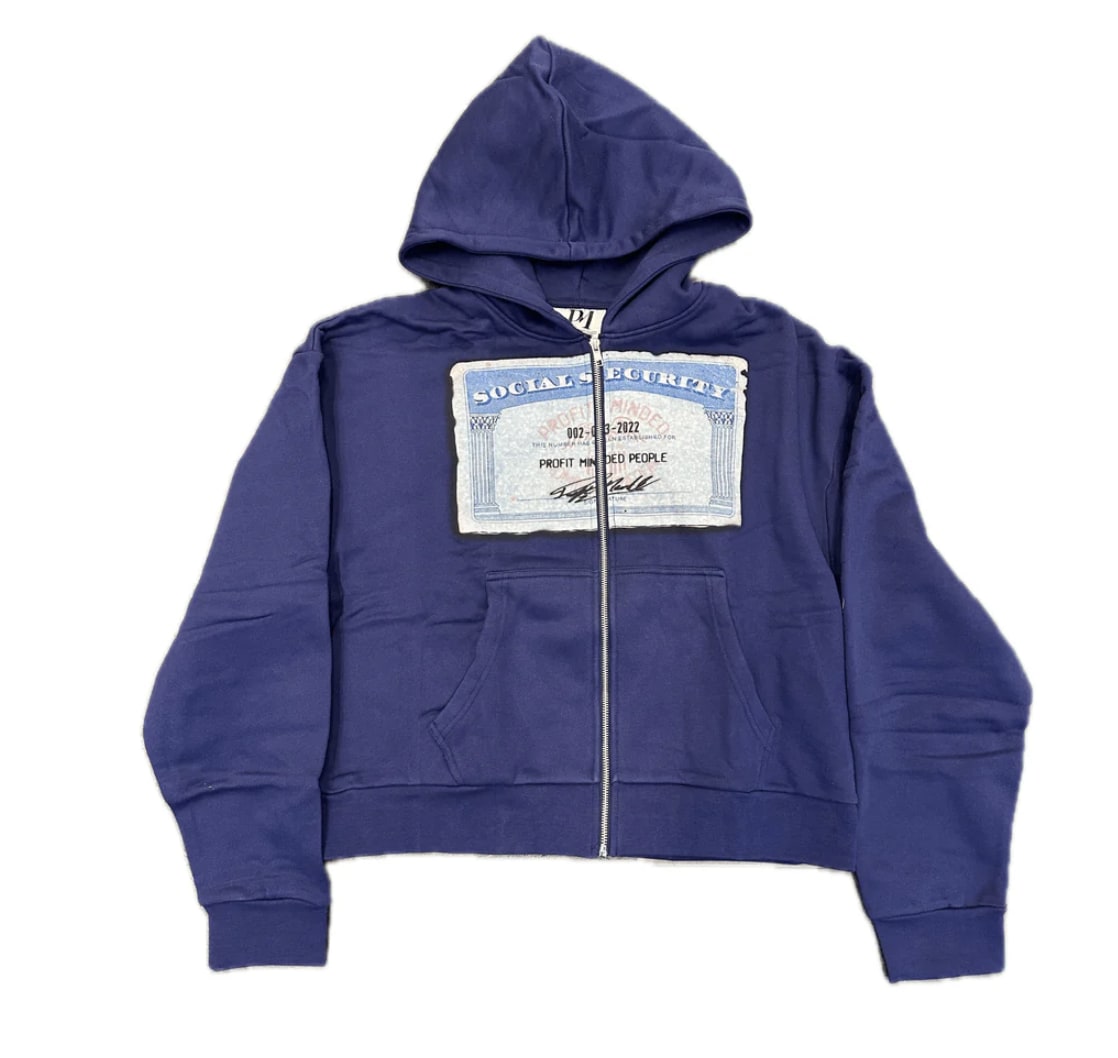 Profit Minded Hoodie Navy 