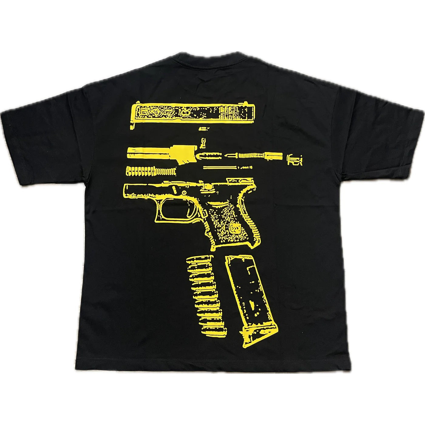 KIXKS IN GLOCK WE TRUST TEE BLACK/GOLD