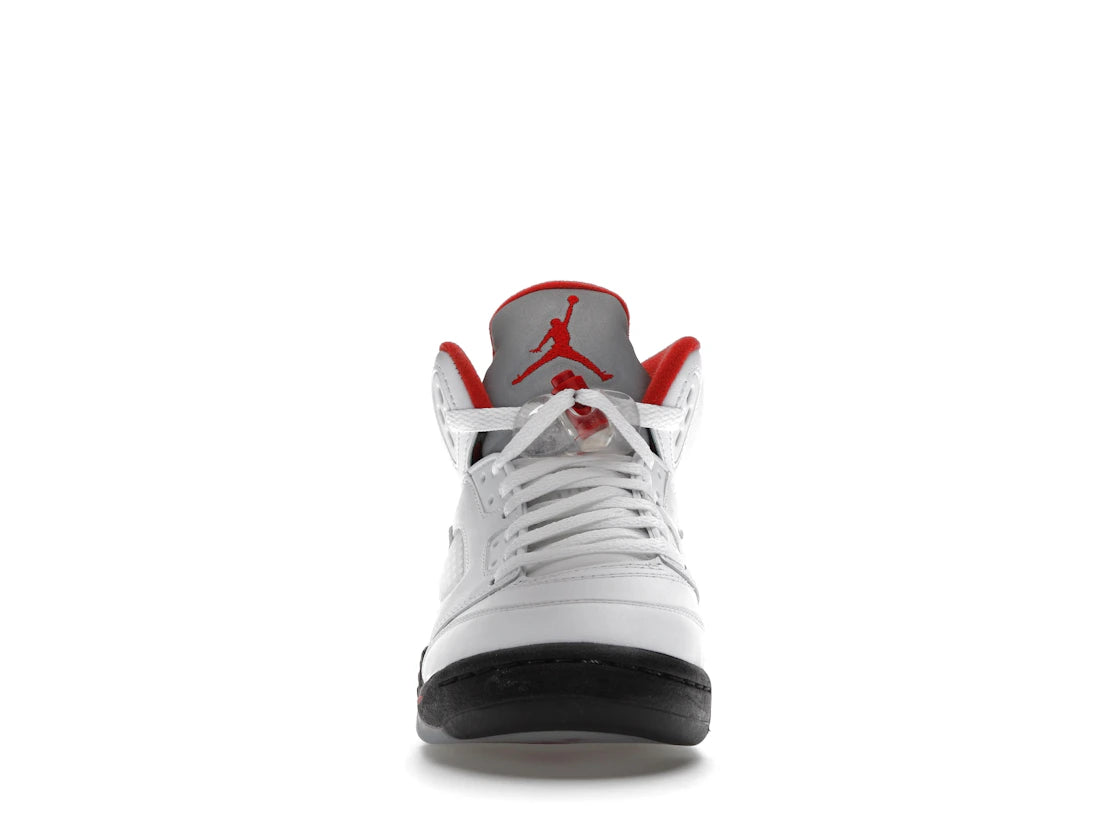 Jordan 5 Retro Fire Red Silver Tongue (2020) (GS)