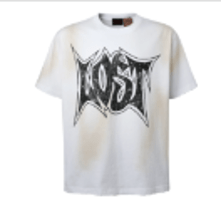 Lost intricacy Outline tee white