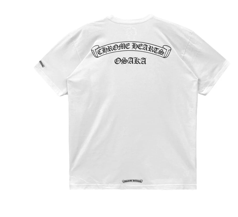 Chrome Hearts OSAKA Exclusive Scroll Label T-Shirt 
